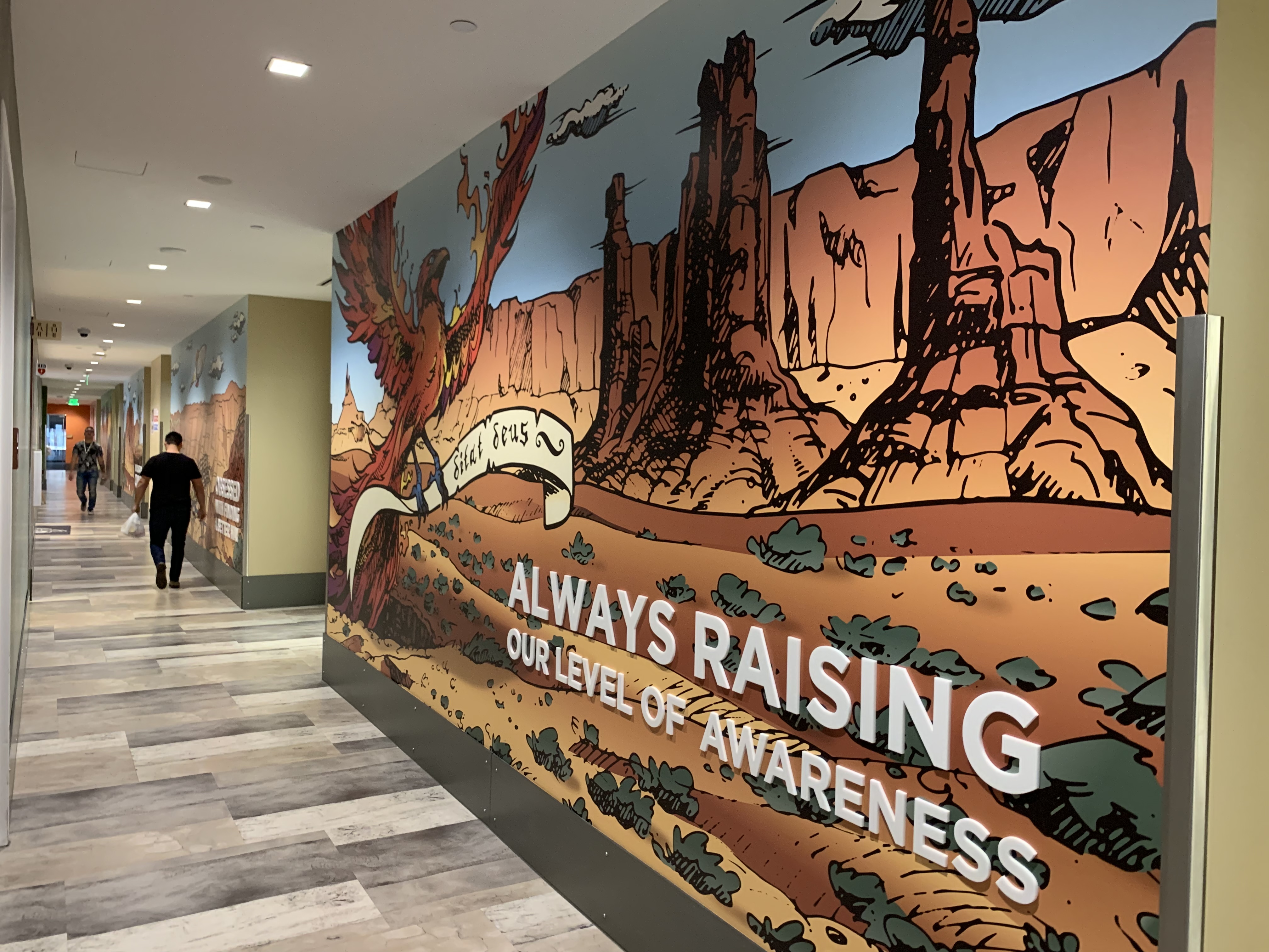 Quicken Loans Hallway portfolio