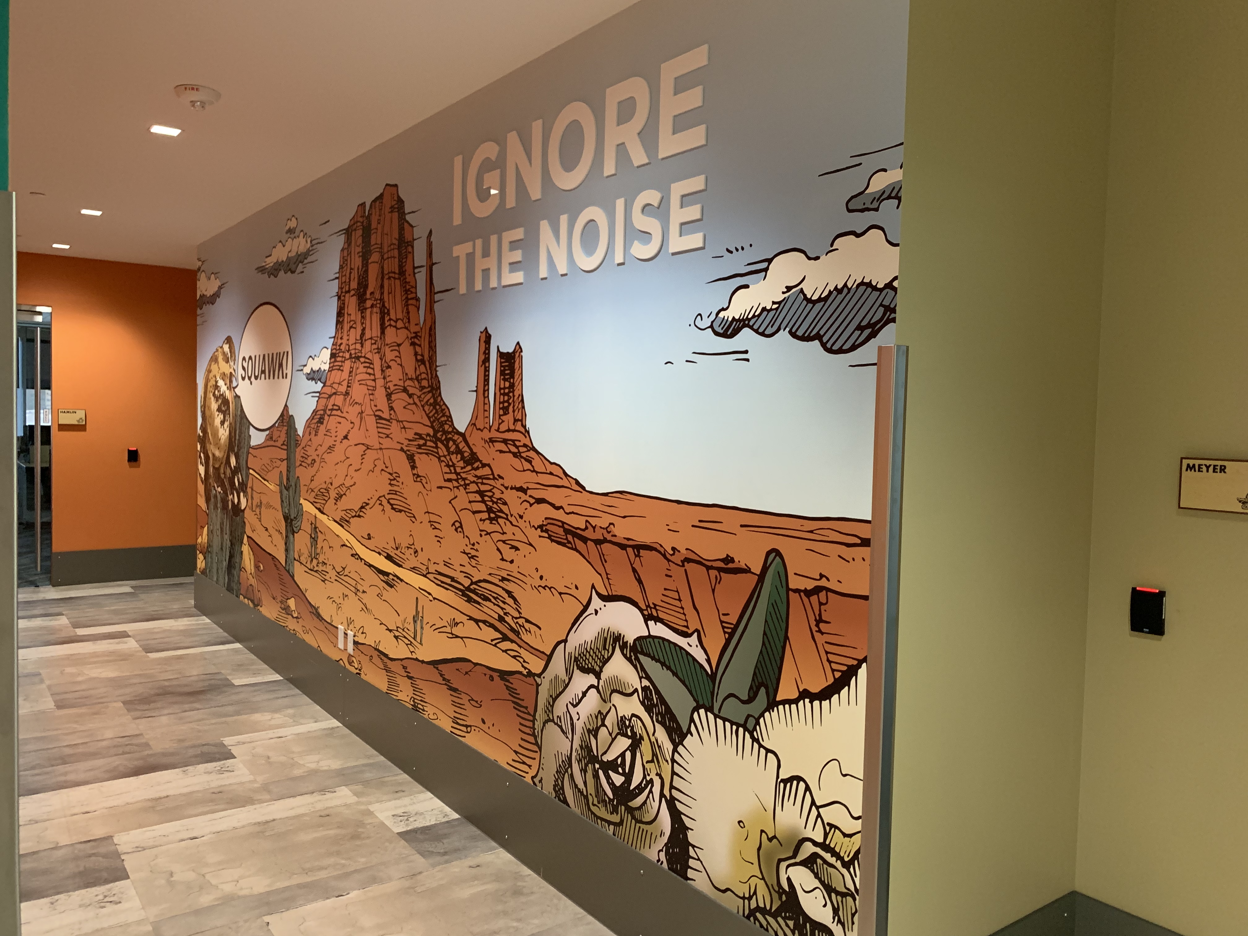 Quicken Loans Hallway portfolio