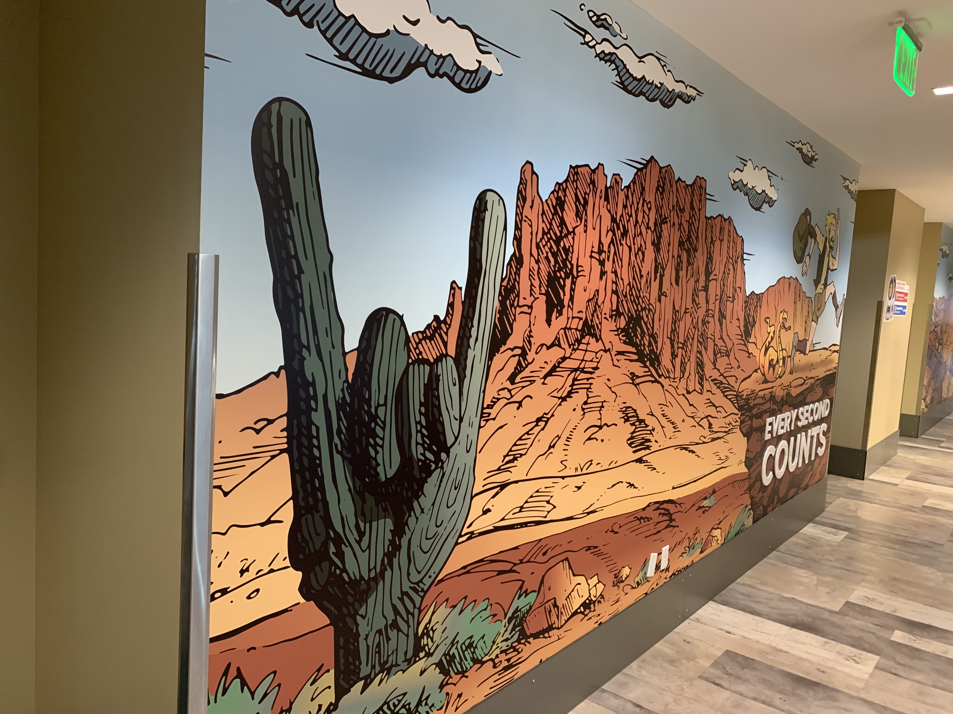 Quicken Loans Hallway portfolio