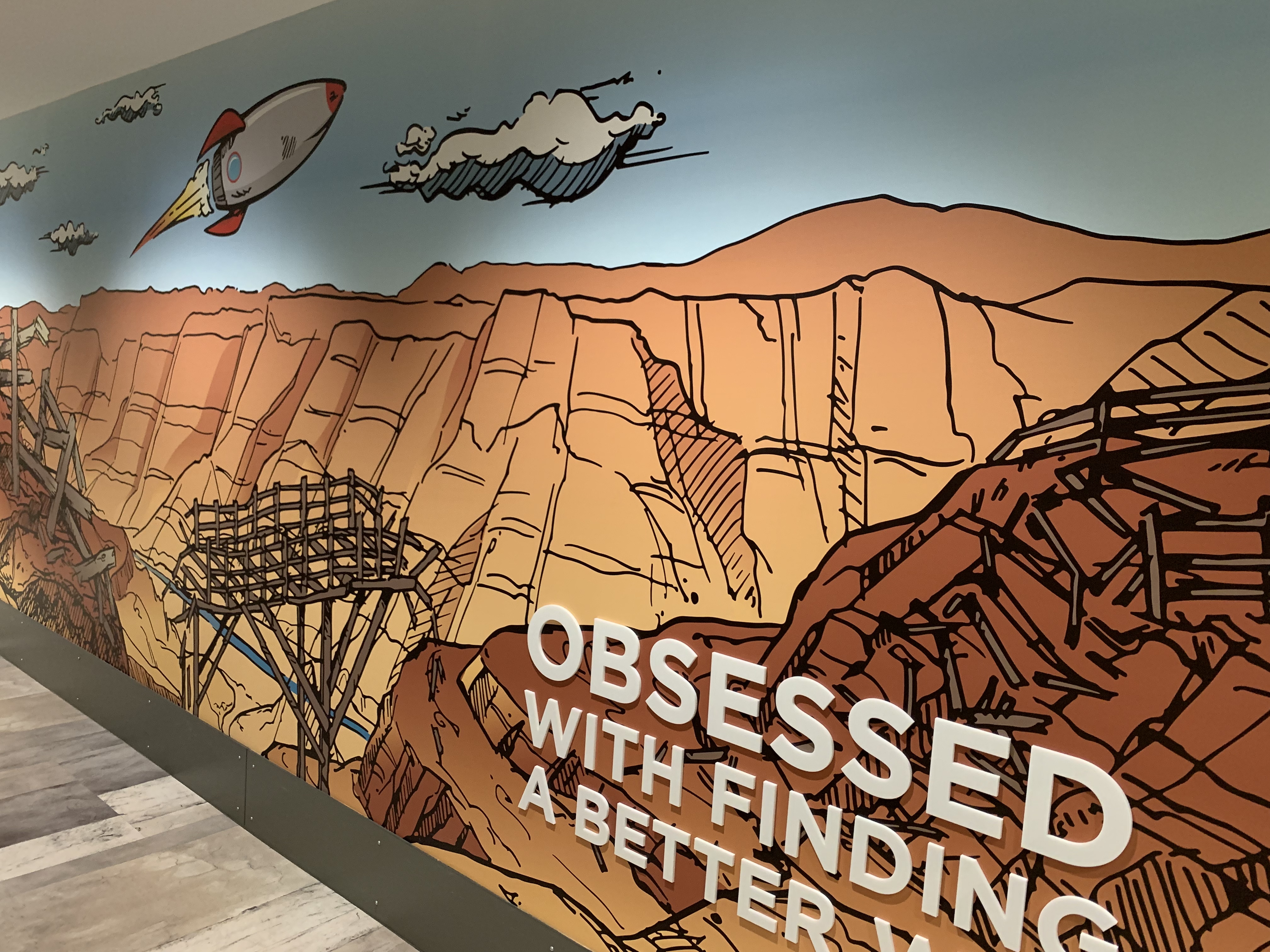 Quicken Loans Hallway portfolio